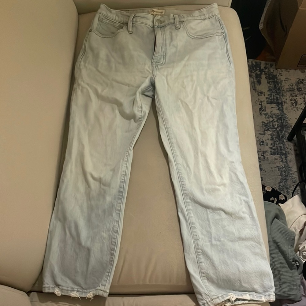 madewell bootcut jeans 29P